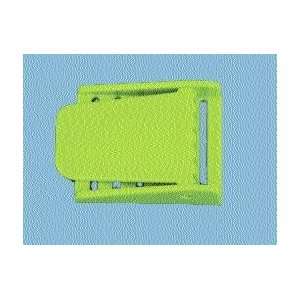   Lightweight Plastic Weight Belt Buckle   Neon Green