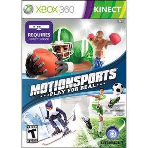 MotionSports 2010   Kinect Video Game Xbox 360 008888526360  