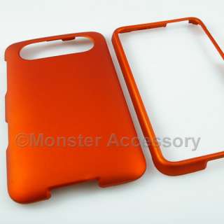 Orange Hard Case Cover HTC HD7 HD 7 Accessory  