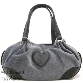 Back of Juicy Couture Baby Fluffy shown in GRAY color