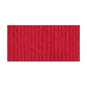  Lily Sugarn Cream Yarn: Cone, Red: Arts, Crafts & Sewing