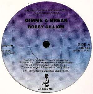   GILLIOM   GIVE ME A BREAK * 1983 Rare Electro Boogie * LISTEN  