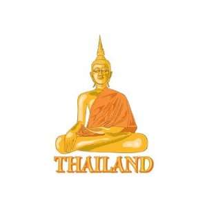 Buddha Thailand Refrigerator Magnets