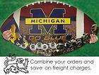 Jigsaw puzzle NCAA Michigan Wolverines in the shape of a football 550 