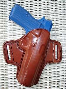 OPEN TOP LEATHER BELT HOLSTER 4 COLT GOVERNMENT 5 1911  