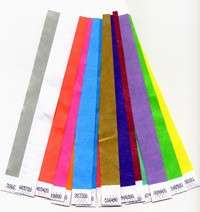 Tyvek Wristbands 10,000  within USA  