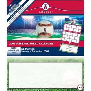   Angeles Angels MLB 12 Month Message Board Calendar