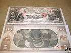Replica 1870 $5 Gold US Paper Money Currency Copy