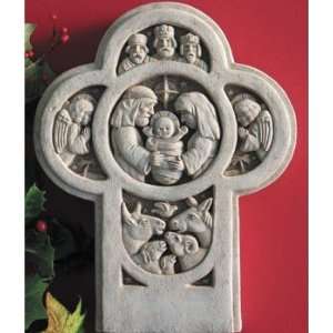   , Baby Jesus, Angel Plaque   Concrete Sculpture Patio, Lawn & Garden