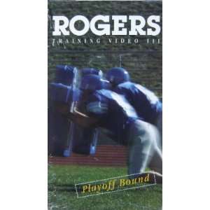  Rogers Playoff Bound Football Training VHS Video III 