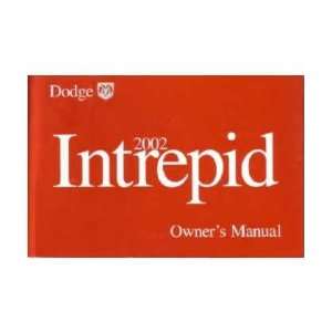  2002 DODGE INTREPID Owners Manual User Guide Everything 