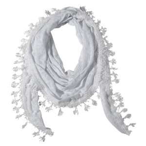   Three Cheers for Girls 73213 Bliss White Burnout Scarf