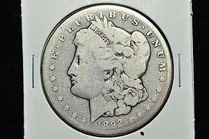 1892 CC CARSON CITY MORGAN SILVER DOLLAR $1  