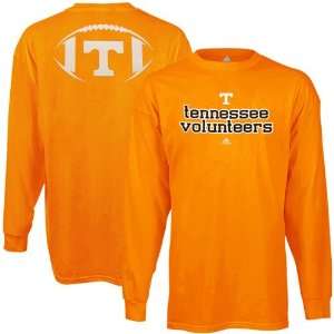 adidas Tennessee Volunteers Backfield Long Sleeve T Shirt   Tennessee 