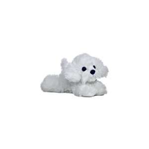  Missy the Stuffed Bichon Frise Plush Mini Flopsie Dog By 