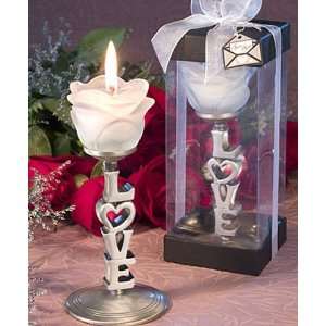   Favors : Love and Roses Candles (1   5 items): Health & Personal Care