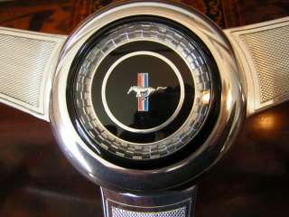   69 Mustang Wood Steering Wheel Nardi NOS New Concours condition  