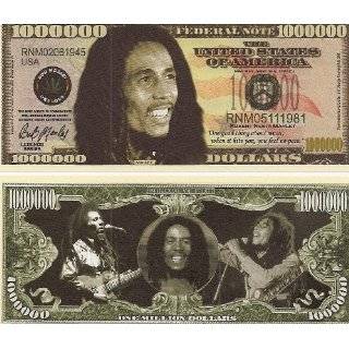 Jerry Garcia Grateful Dead $Million Dollar$ Novelty Bill Collectible