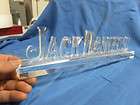 3D acrylic JACK DANIELS table top display glass sign