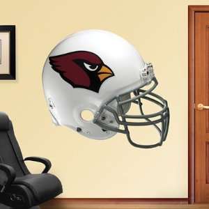   Arizona Cardinals Fathead Wall Graphic Helmet   NFL: Sports & Outdoors