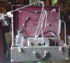 Antique Ritter Portable Dental Unit in Winship Luggage  
