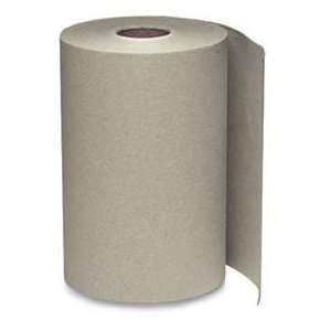  Windsoft® Nonperforated Roll Towels   8 X 800ft, Brown 