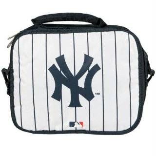 New York Yankees   Logo Pinstripe Soft Lunch Box MLB Pro Baseball by 