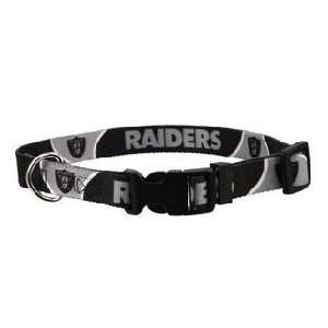  Oakland Raiders Official NFL Dog Collar   Size Extra Large 
