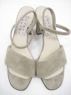 JOSEPH ABBOUD Gray Suede Sandals Pumps Shoes Size 7.5  