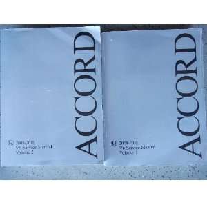  2008 2009 2010 Honda Accord V 6 V6 Service Shop Manual (2 