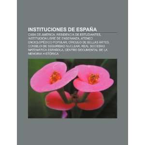  Instituciones de España Casa de América, Residencia de 