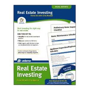  Adams Real Estate Investing Kit, 8.88 x 11.69 Inch, White 