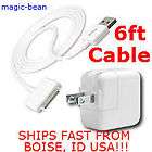 Original Apple iPad Wall Charger w/ 6ft Cable Genuine OEM 10w 