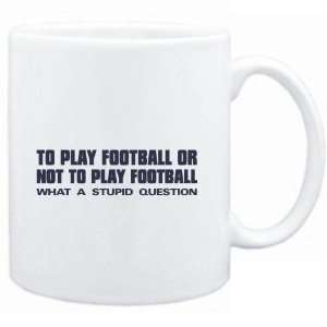 Mug White  HAMLET play Football  Sports:  Sports 