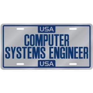  New  Usa Computer Systems Engineer  License Plate 