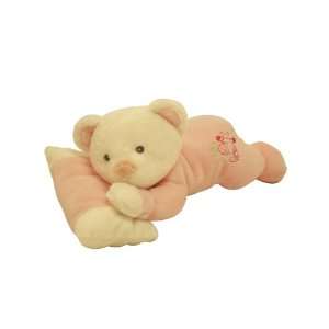   : Aurora Plush 10 Sweet Baby Girl Lying With Squeaker: Toys & Games