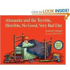  Alexander and the terrible, horrible, no good, very bad 