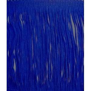 6 Long Royal Blue Chainette Fringe Trim Rayon 051 By The 
