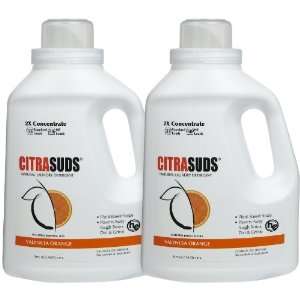  Citra Suds 2X Laundry Liquid, Valencia Orange, 50 oz 2 