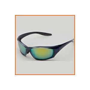  ERB 8200 Blue Gold Mirror Safety Glasses