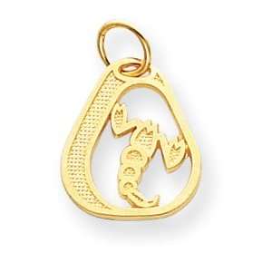  14K Gold Scorpio Charm [Jewelry]