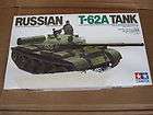 35 RUSSIAN T 62A TANK MODEL ~ TAMIYA ~ MIB*