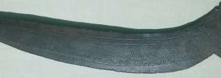 forged iron antique african knife ngbandi congo 38  