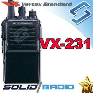 Vertex Standard VX 231 VHF 134 174 Mhz Portable radio  
