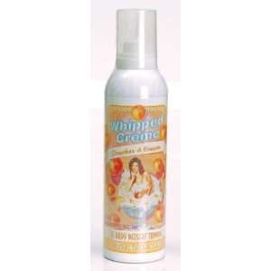  Body Novelty Whipped Creme Peaches and Cream 8 oz Can 