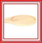 PC Wood Underline Board for Cast Iron Skillet Steak Platter Fajita 