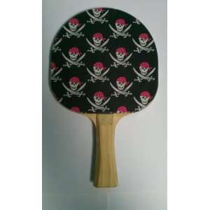  Pirate Skull Ping Pong Paddle: Sports & Outdoors