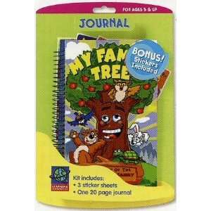  My Family Tree Childs 24 Page Journal with BONUS Stickers 