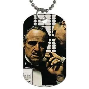  Godfather the Dog Tag with 30 chain necklace Great Gift 