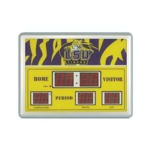 LSU Tigers Scoreboard Clock 